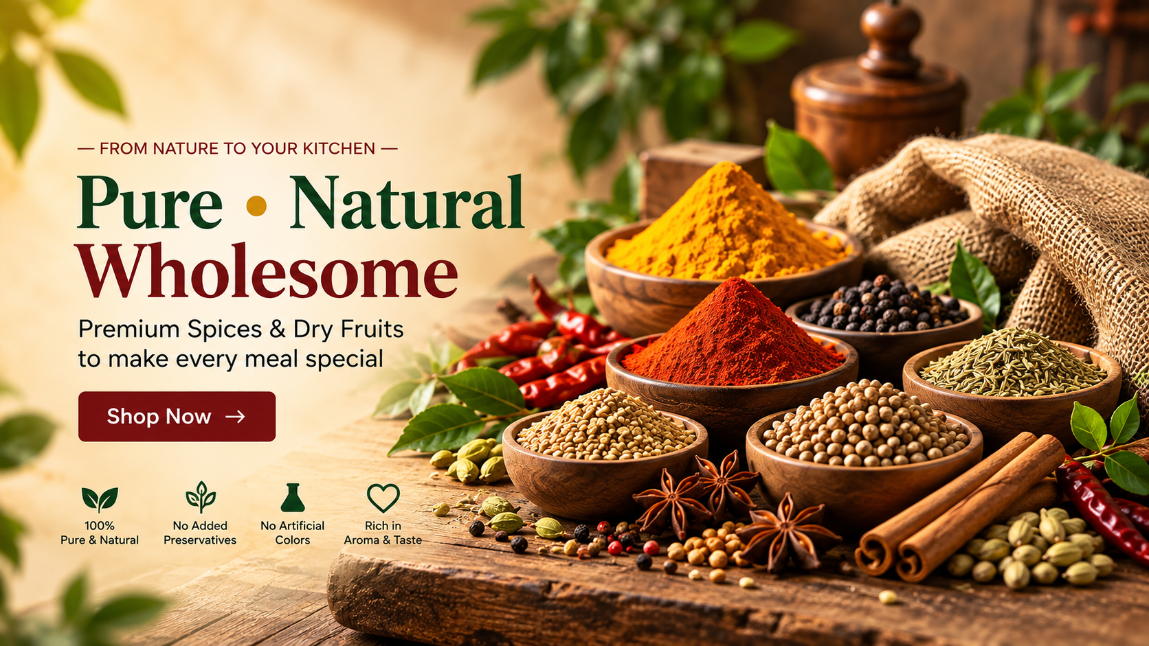 Kesariva Premium Spices & Dry Fruits